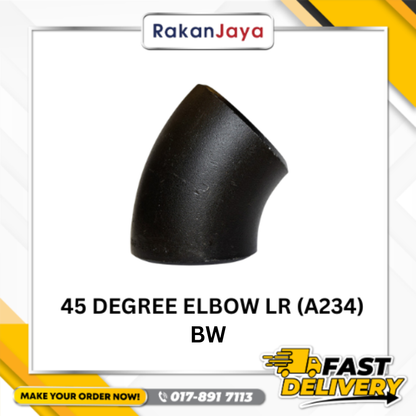 45 DEGREE ELBOW LR (A234) BW
