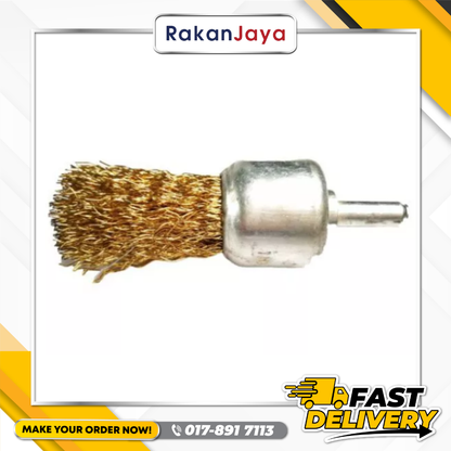 GLITZ END BRUSH STAINLESS STEEL