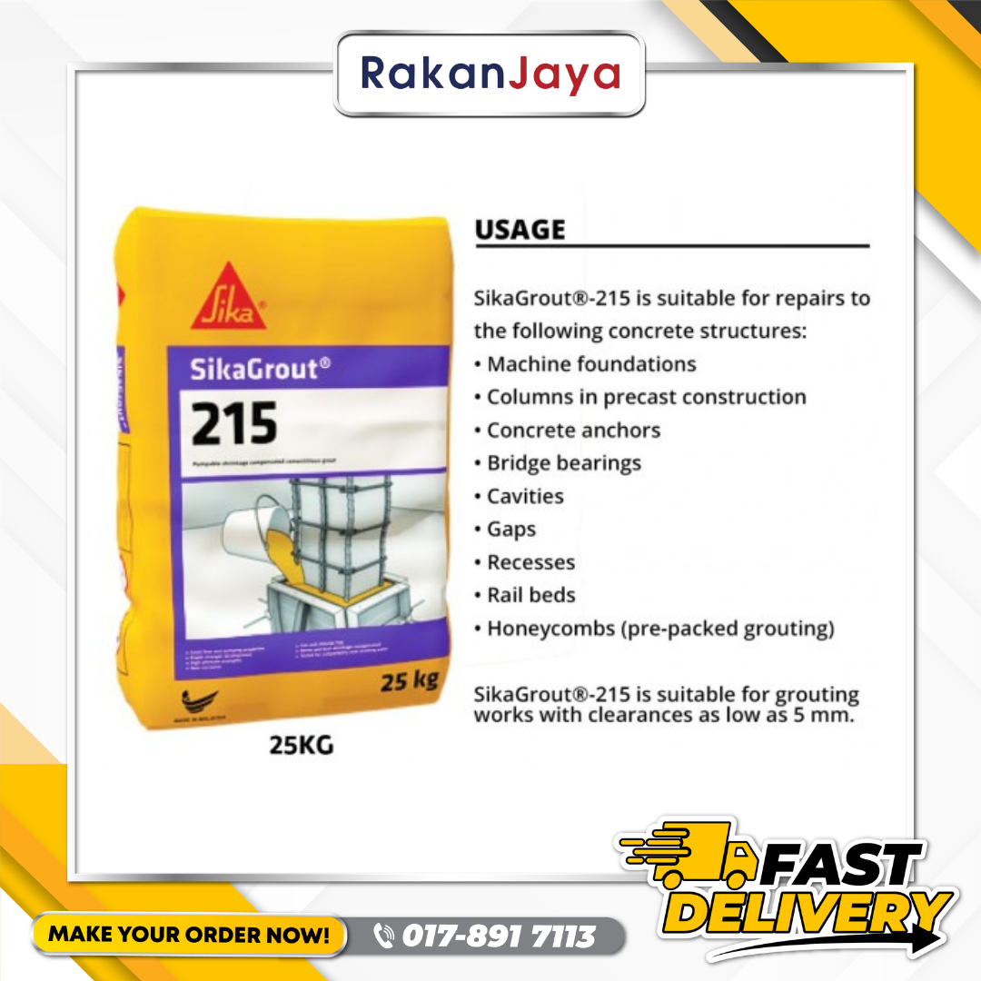CEMENT SIKA GROUT 215 (25KG)