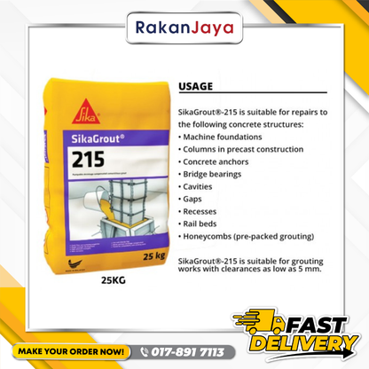 CEMENT SIKA GROUT 215 (25KG)
