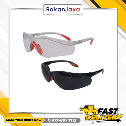 GREAT PROTECTIVE EYEWEAR TRANSPARENT GLASSES