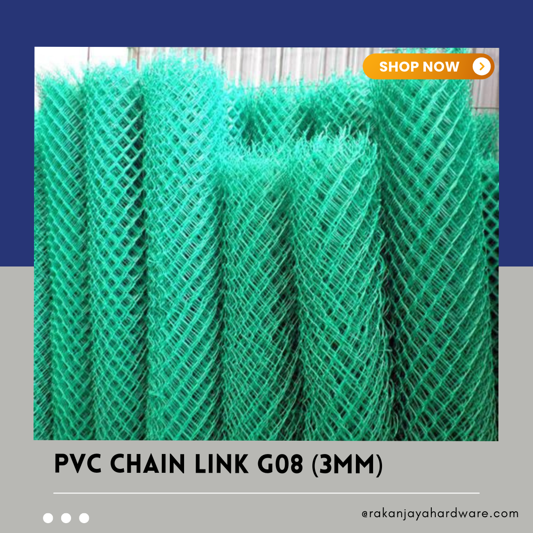PVC CHAIN LINK G10 (2MM) – Rakan Jaya Hardware