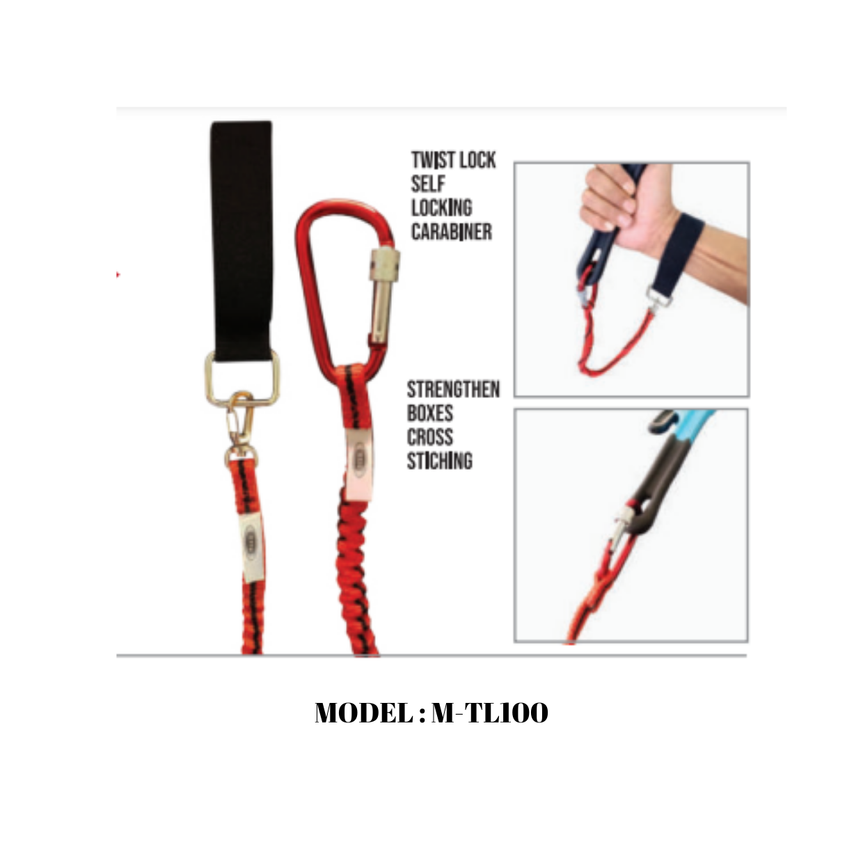 M SAFE TOOLS LANYARD FALL PROTECTION