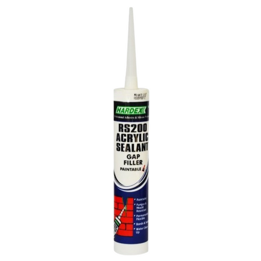 HARDEX RS200 ACRYLIC SEALANT GAP FILLER (PAINTABLE)