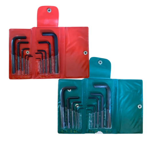 ARROW 10PCS WALLET HEX WRENCH SET