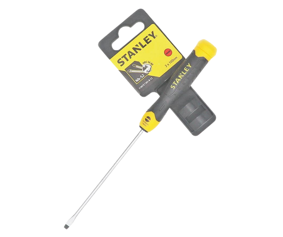 STANLEY SLOTTED HEAD SCREWDRIVERS