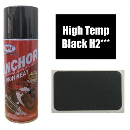 ANCHOR H1/H2 HIGH HEAT 600℃ SPRAY PAINT