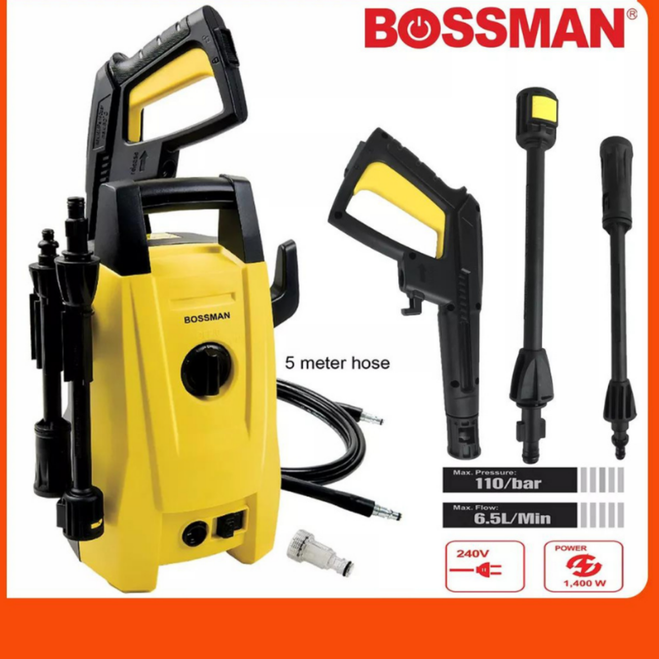 BOSSMAN HIGH PRESSURE WATER JET