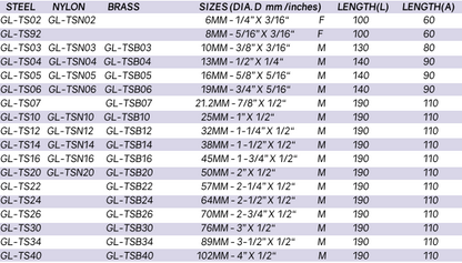 GLITZ BOILER BRUSH (MATERIAL: NYLON)