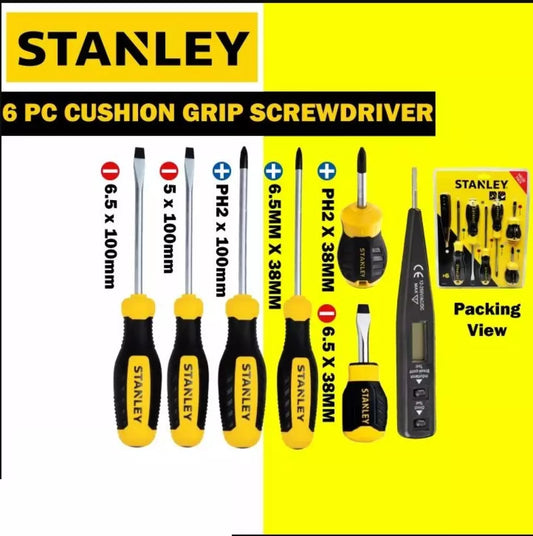 STANLEY CODE 666-79 SET 6PCS AND PHILIPS SCREWDRIVERS